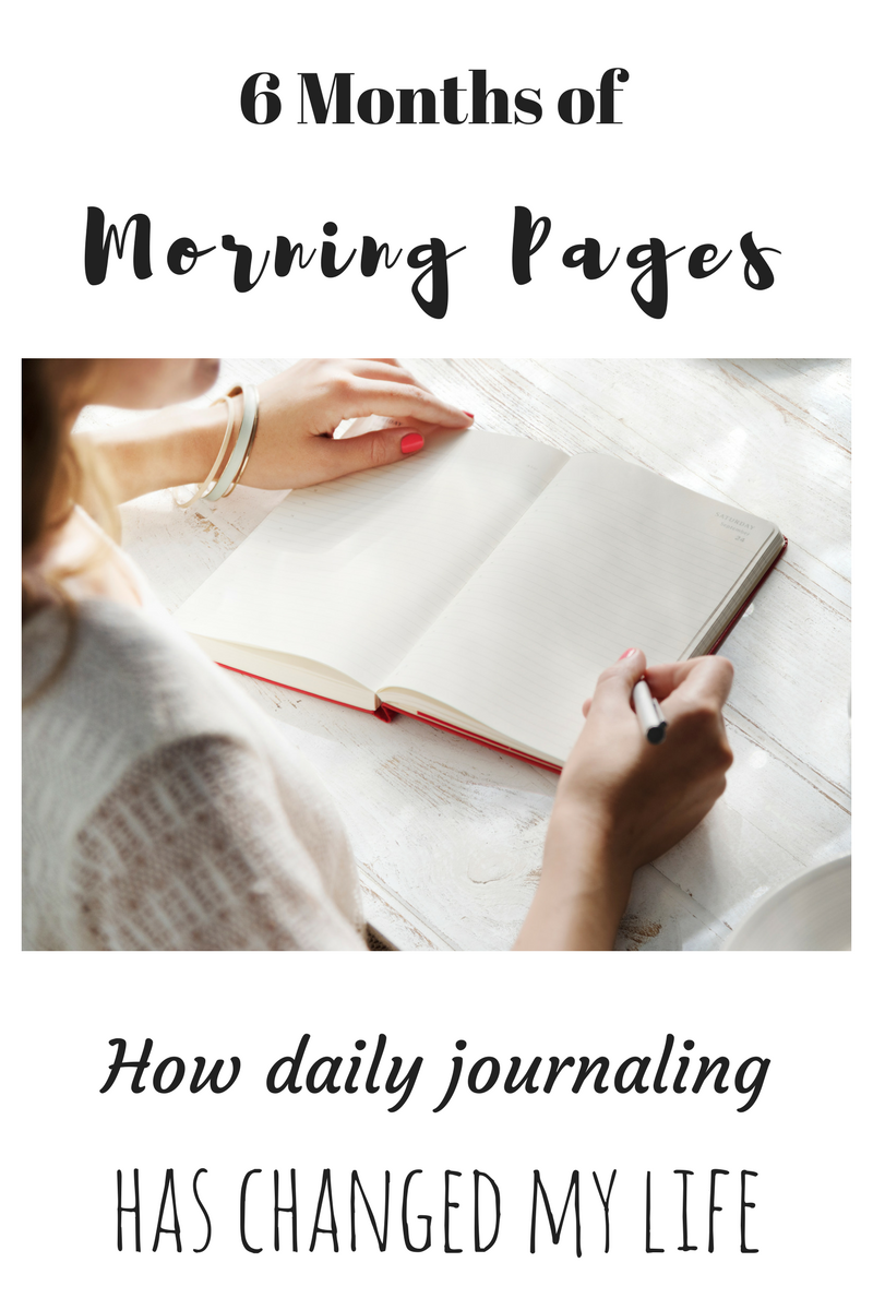6 Months of morning pages