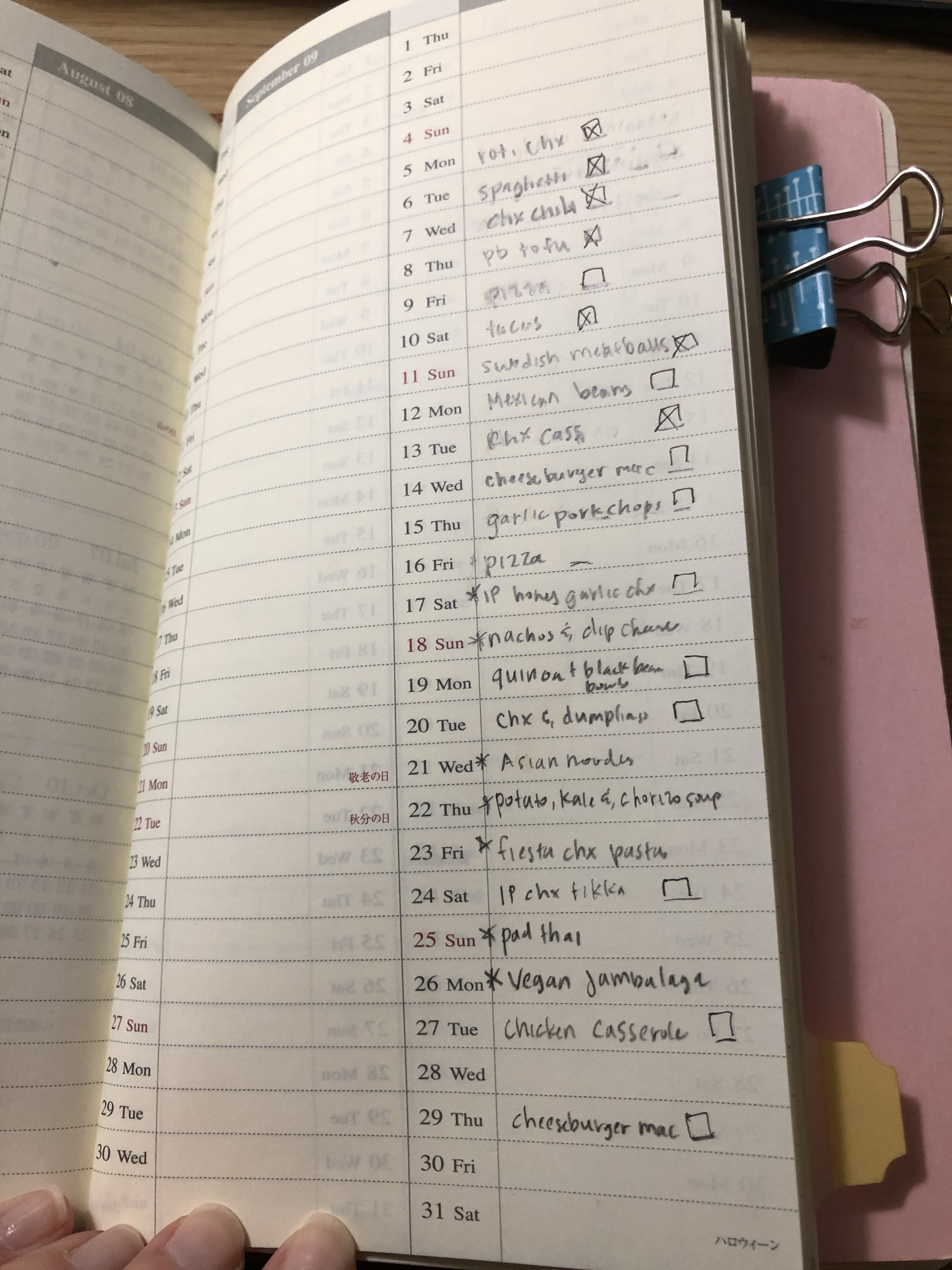 A Look Into Our Notebooks – Week 41 of 2020 – The Cozy Burrow